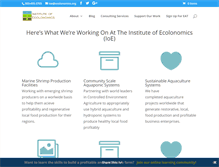 Tablet Screenshot of ecolonomics.org